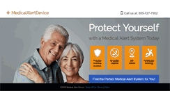 Desktop Screenshot of medicalalertdevice.com